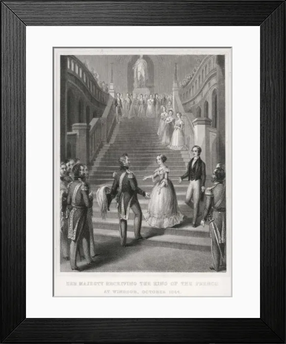 Framed Print : With Louis-Philippe Framed Print : With Louis-Philippe