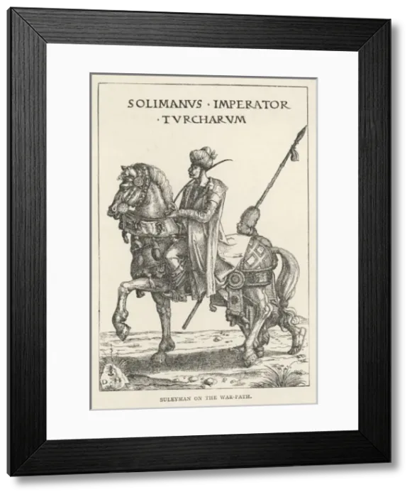 Framed Print : Suleiman the Magnificent Framed Print : Suleiman the Magnificent