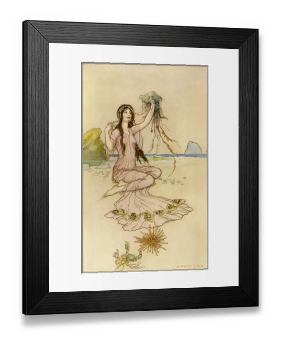 Framed Print : Folklore / Fairies / Goble Framed Print : Folklore / Fairies / Goble