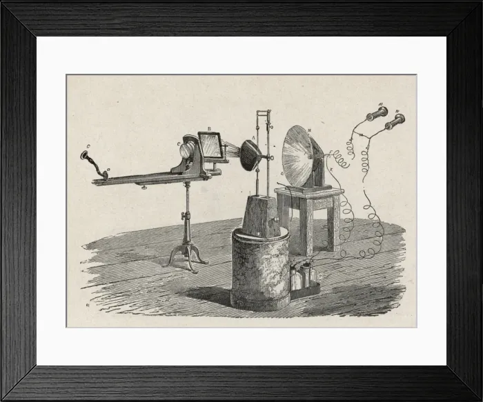 Framed Print : Bells Photophone Framed Print : Bells Photophone