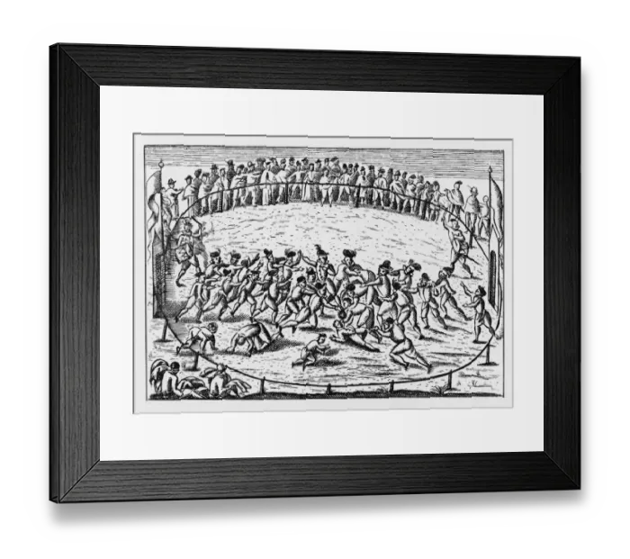Framed Print : Sport / Football / 16Thc Framed Print : Sport / Football / 16Thc