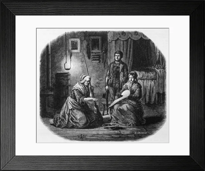 Framed Print : Sorciere Des Vosges Framed Print : Sorciere Des Vosges