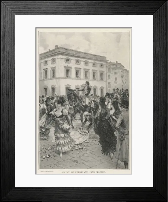 Framed Print : EVENTS / SPAIN / F NAND 1808 Framed Print : EVENTS / SPAIN / F NAND 1808