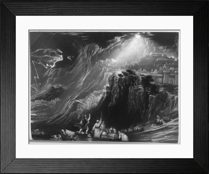 Framed Print : Joshua at Gibeon Framed Print : Joshua at Gibeon