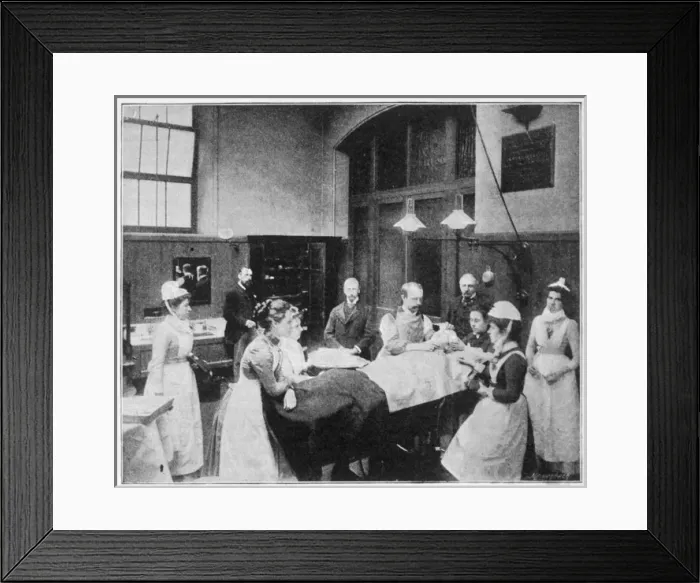 Framed Print : Operation / London Framed Print : Operation / London