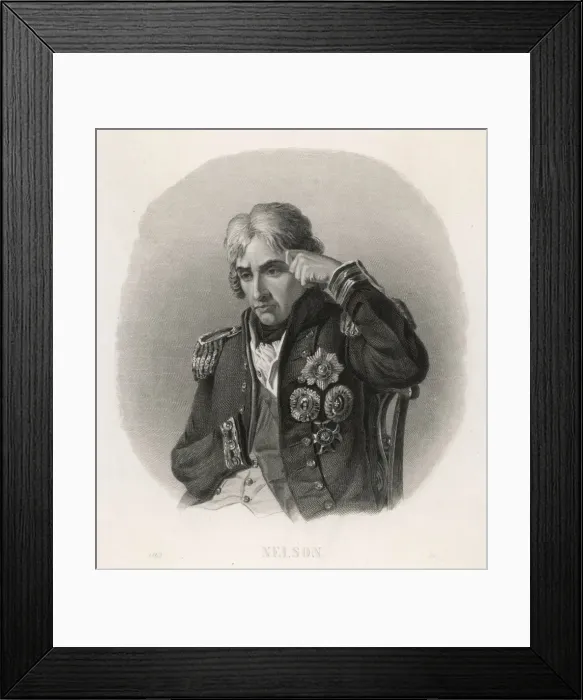 Framed Print : Nelson Pensive Framed Print : Nelson Pensive