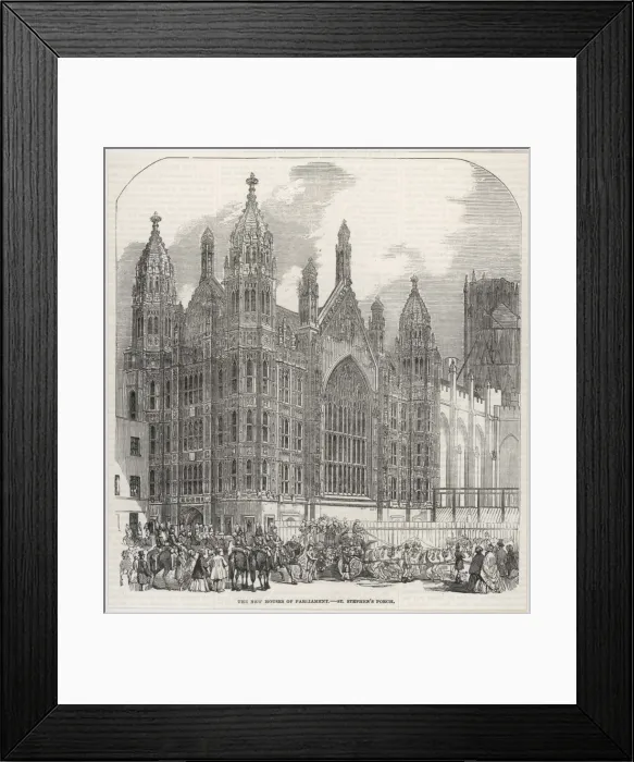 Framed Print : Parliament / St Stephen s Framed Print : Parliament / St Stephen s