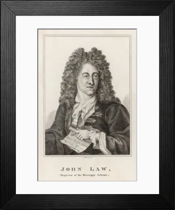 Framed Print : John Law Grave Framed Print : John Law Grave