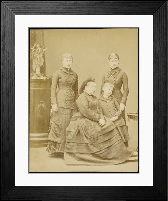 Framed Print : Victoria &granddaughters Framed Print : Victoria &granddaughters