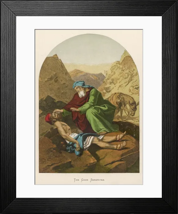 Framed Print : Good Samaritan Framed Print : Good Samaritan