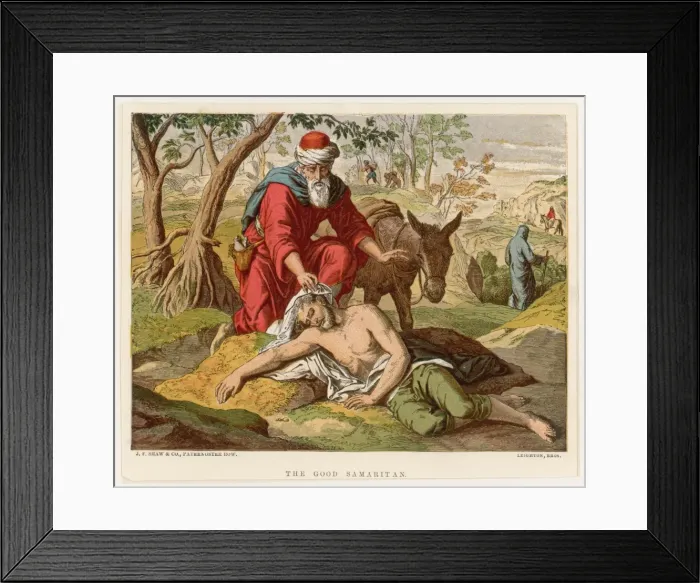 Framed Print : Good Samaritan Framed Print : Good Samaritan