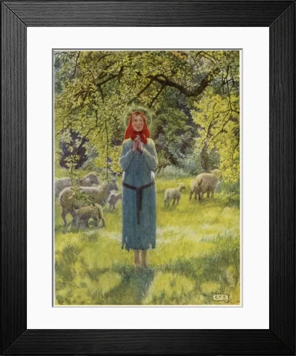 Framed Print : Joan of Arc Framed Print : Joan of Arc