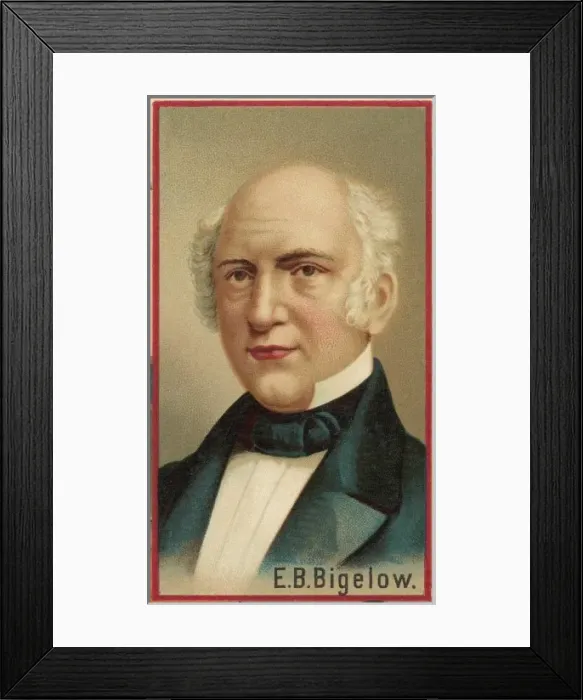 Framed Print : Erastus Brigham Bigelow Framed Print : Erastus Brigham Bigelow