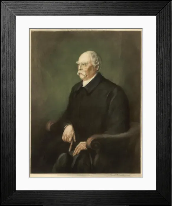 Framed Print : Bismarck / Von Lenbach Framed Print : Bismarck / Von Lenbach