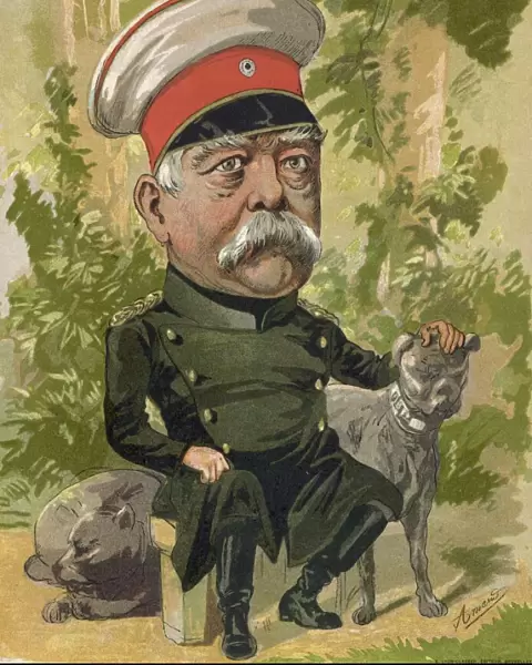 Bismarck  /  Armand Cartoon