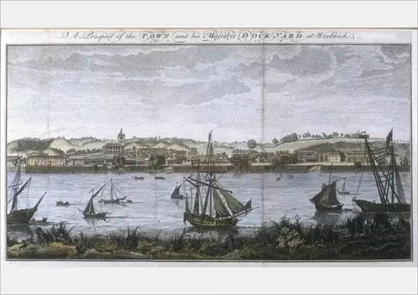 Woolwich Dockyard 1770