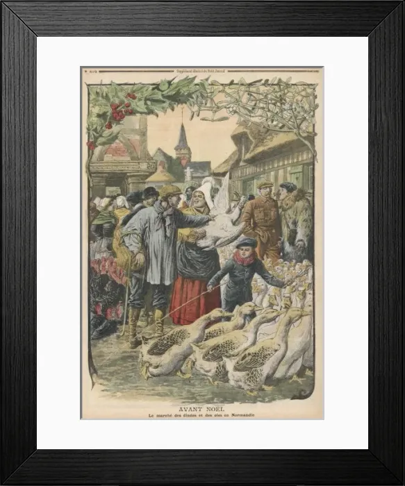 Framed Print : Buying the Goose Framed Print : Buying the Goose