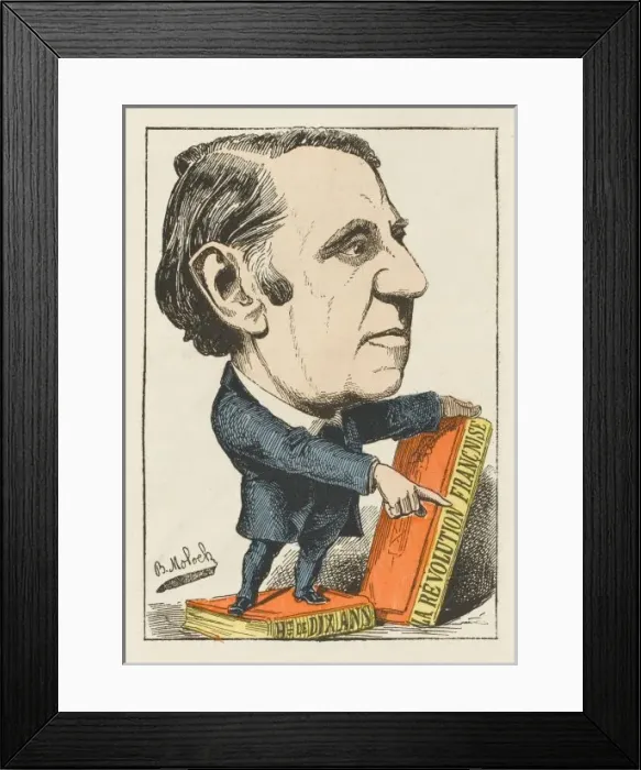 Framed Print : Louis Blanc  /  Moloch