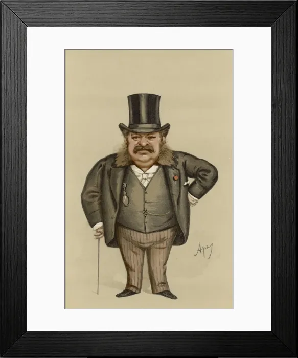 Framed Print : H Gs a De Blowitz / Vfair Framed Print : H Gs a De Blowitz / Vfair