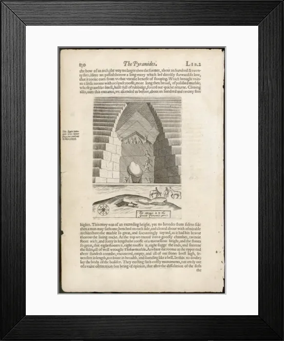 Framed Print : Pyramid Entrance Framed Print : Pyramid Entrance
