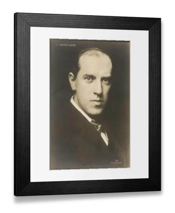 Framed Print : Sir Walford Davies Framed Print : Sir Walford Davies