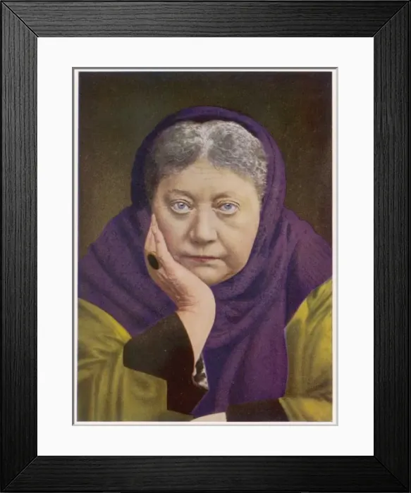 Framed Print : Blavatsky 1889 Framed Print : Blavatsky 1889