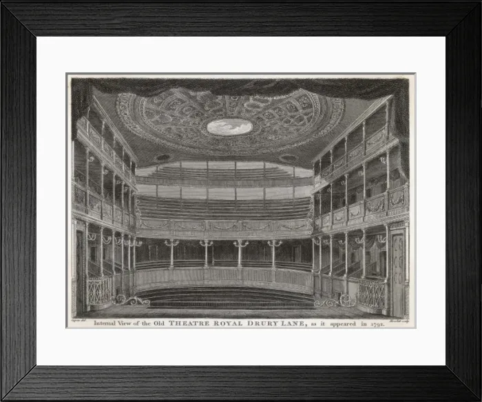 Framed Print : Drury Lane Theatre (Int) Framed Print : Drury Lane Theatre (Int)