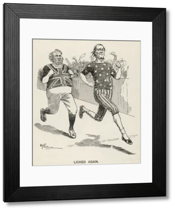 Framed Print : John Bull V Uncle Sam Framed Print : John Bull V Uncle Sam