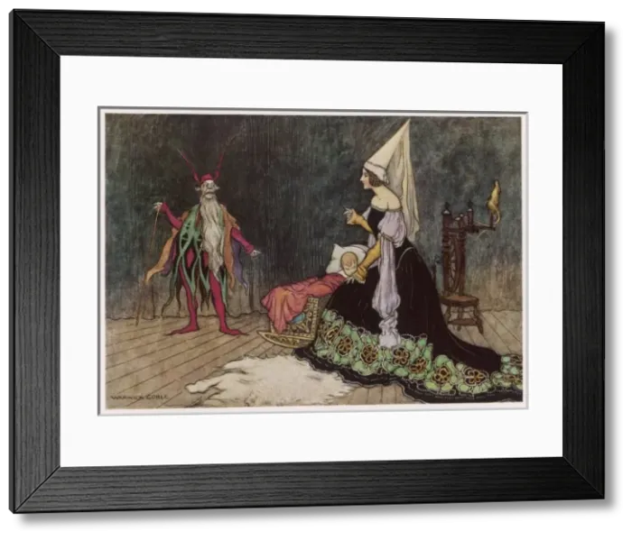 Framed Print : Rumpelstiltskin / Goble Framed Print : Rumpelstiltskin / Goble