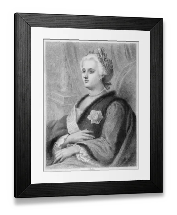 Framed Print : Catherine Ii / Schoff Framed Print : Catherine Ii / Schoff