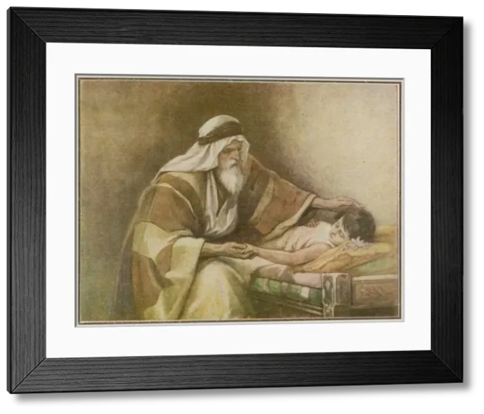 Framed Print : Elijah Restores Life Framed Print : Elijah Restores Life