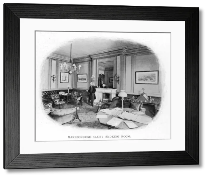 Framed Print : Marlborough Club 1900 Framed Print : Marlborough Club 1900