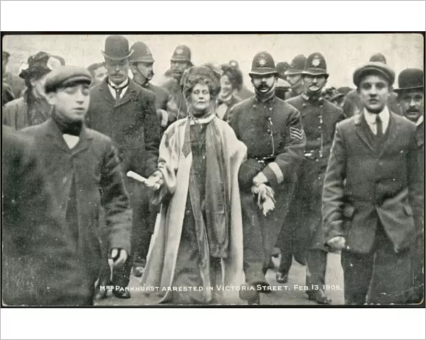 Mrs Pankhurst  /  Arrest