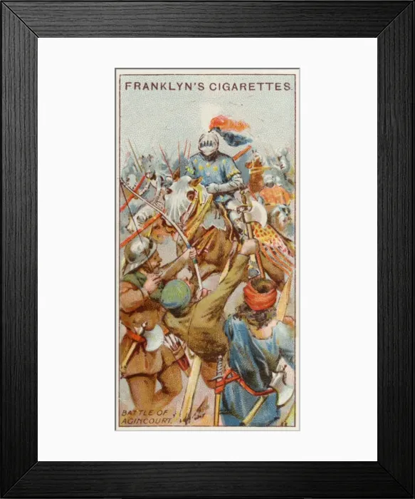 Framed Print : 100 Years War / Agincourt Framed Print : 100 Years War / Agincourt