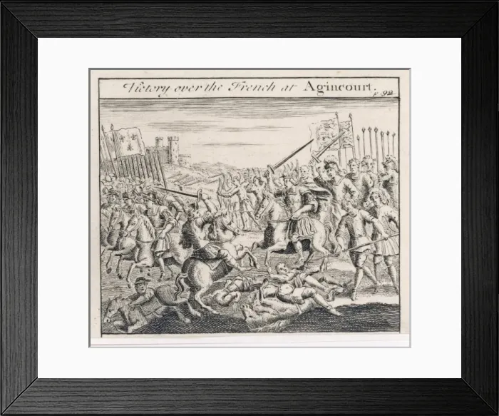 Framed Print : Agincourt, Pop Print Framed Print : Agincourt, Pop Print