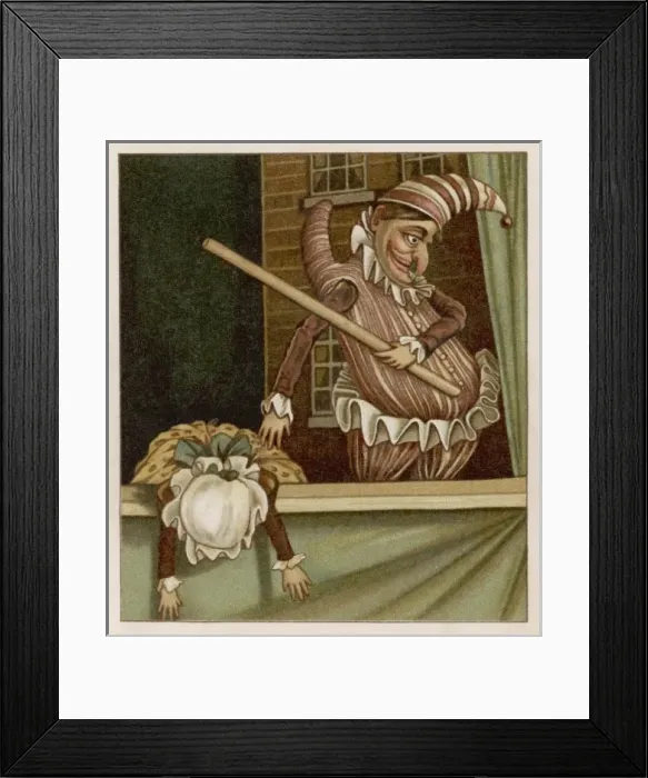 Framed Print : Punch & Judy (Townsend) Framed Print : Punch & Judy (Townsend)