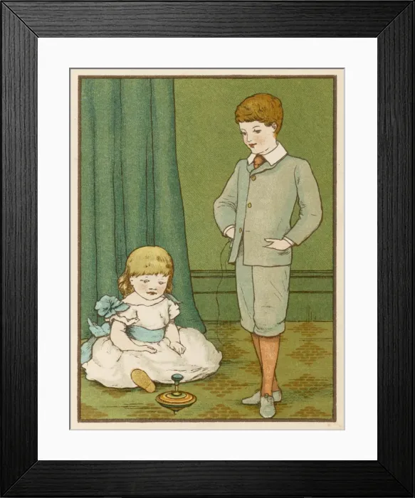 Framed Print : Humming Top / 1886 Framed Print : Humming Top / 1886