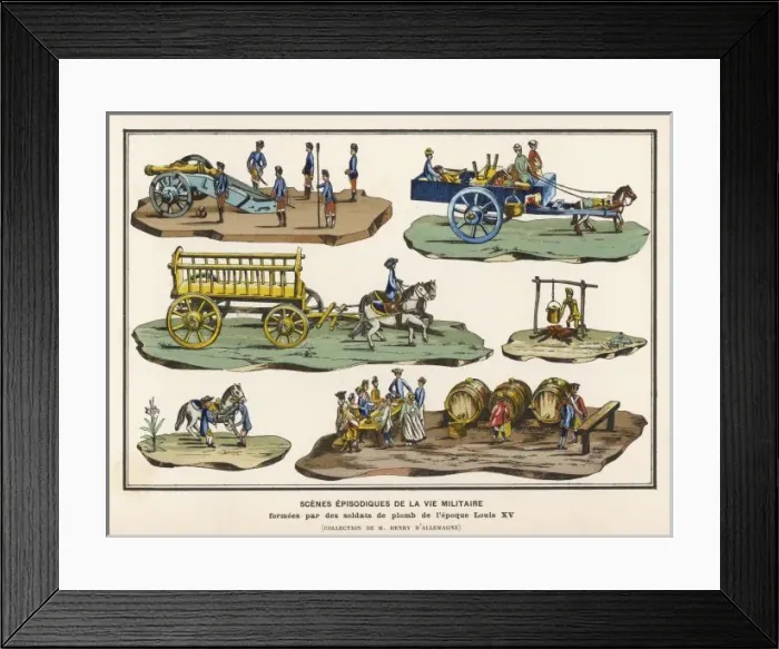 Framed Print : French Toy Lead Soldiers Framed Print : French Toy Lead Soldiers