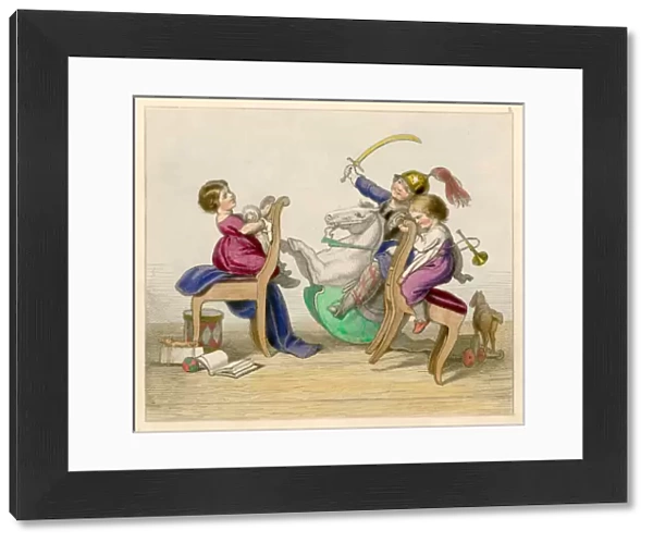 Children Playing 1852
