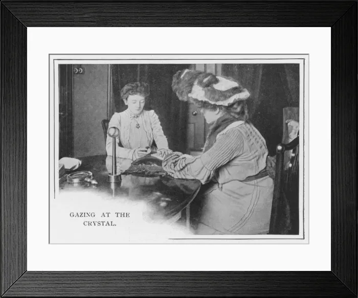 Framed Print : Crystal Gazing Framed Print : Crystal Gazing