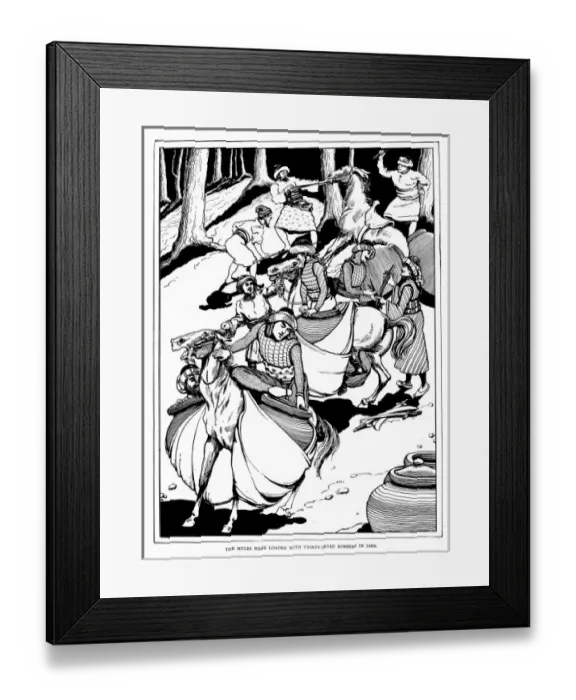 Framed Print : Arabian Nights / Ali Baba Framed Print : Arabian Nights / Ali Baba