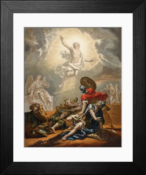 Framed Print : Jesus Resurrected Framed Print : Jesus Resurrected