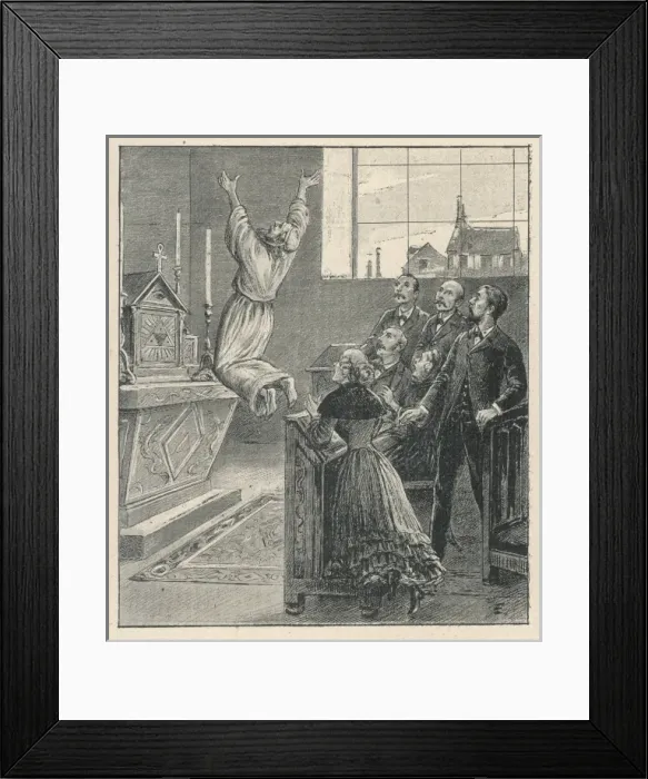Framed Print : Levitation / Vintras Framed Print : Levitation / Vintras