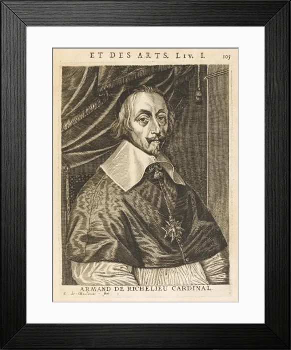Framed Print : Richelieu / Esme De B Framed Print : Richelieu / Esme De B