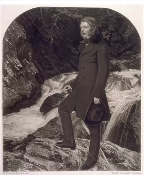 John Ruskin  /  Millais