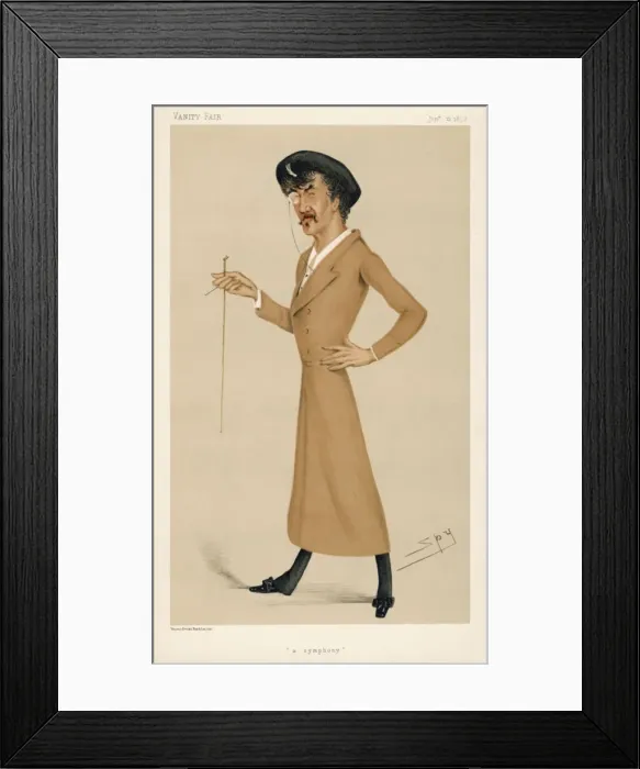 Framed Print : James Whistler / V. Fair Framed Print : James Whistler / V. Fair