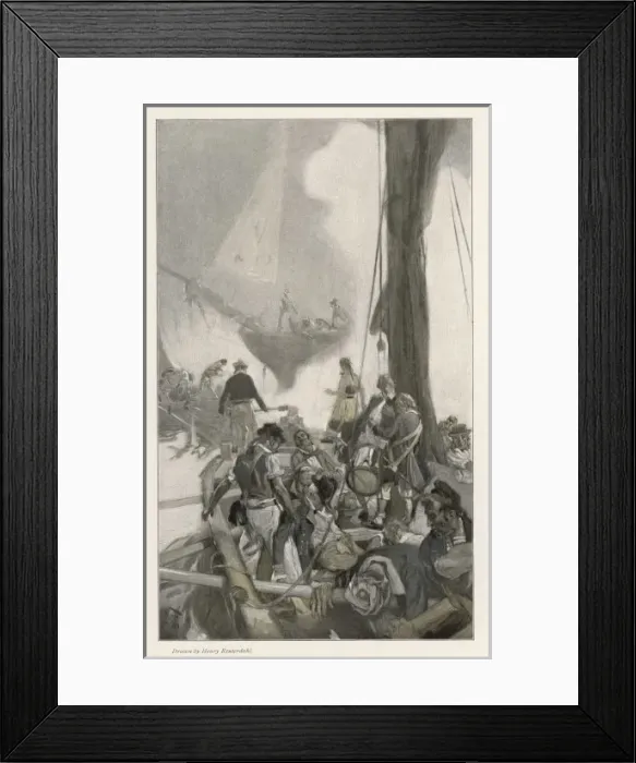 Framed Print : Battle of Lake Champlain Framed Print : Battle of Lake Champlain