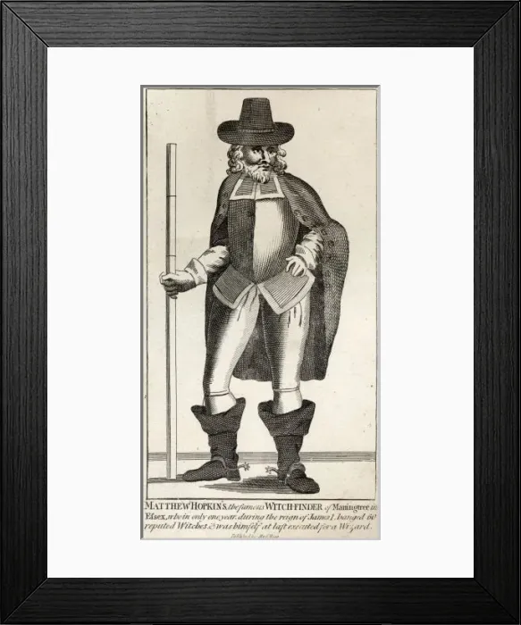Framed Print : Matthew Hopkins Framed Print : Matthew Hopkins