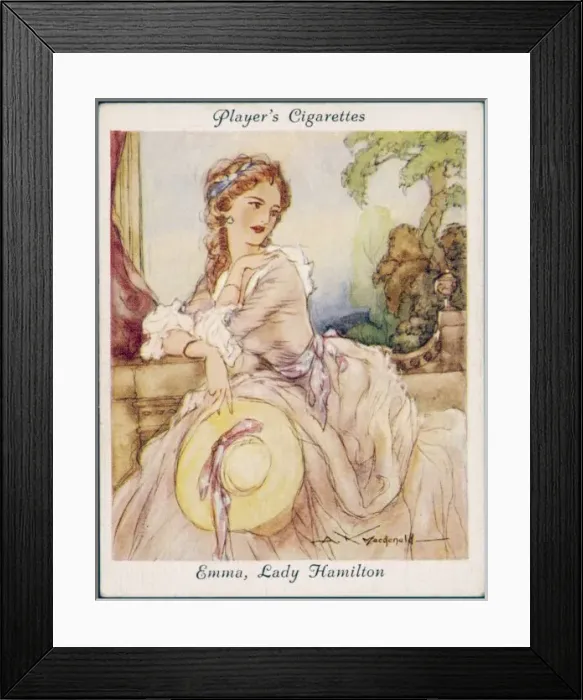 Framed Print : Emma, Lady Hamilton Framed Print : Emma, Lady Hamilton