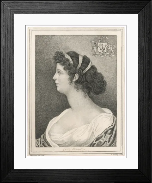Framed Print : Emma, Lady Hamilton Framed Print : Emma, Lady Hamilton